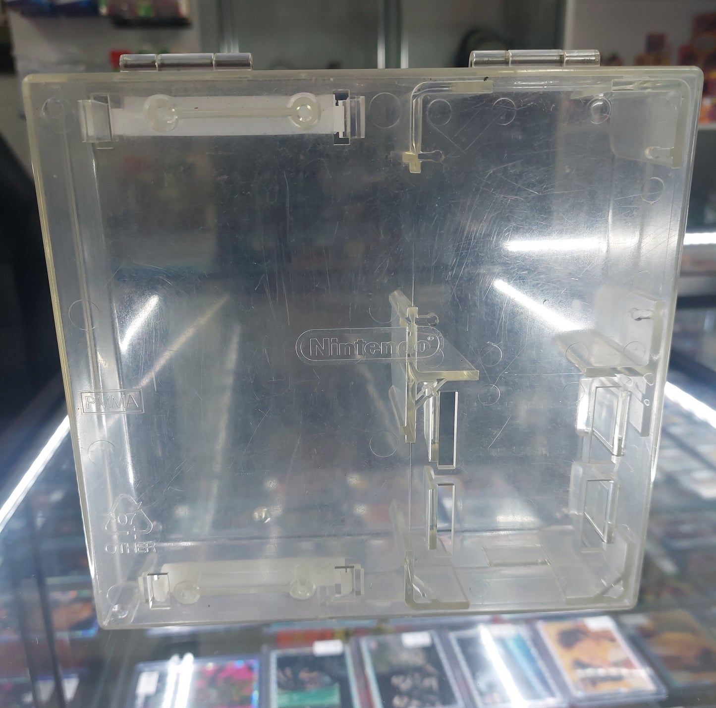 Original Nintendo Clear Gameboy Console Case IN Good Condition