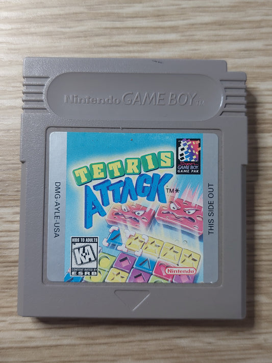 Nintendo Gameboy Tetris Attack USA Cart Tested/Cleaned