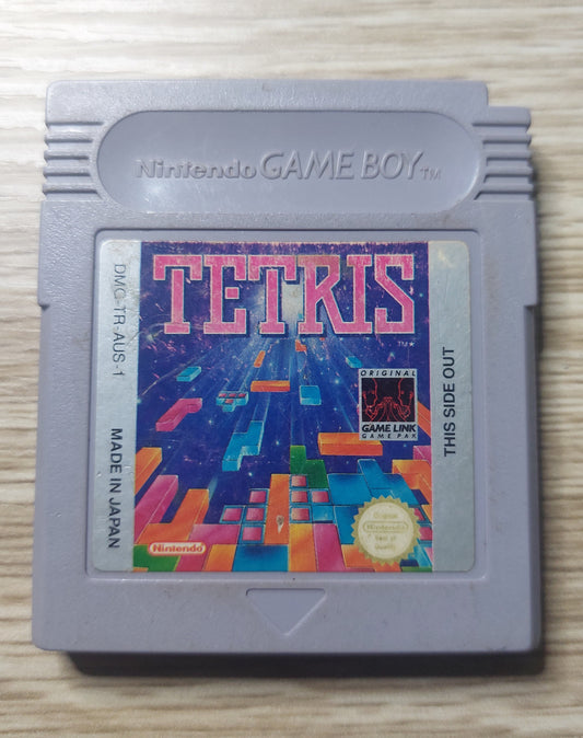 Nintendo Gameboy Tetris Cart AUS PAL Cleaned/Tested