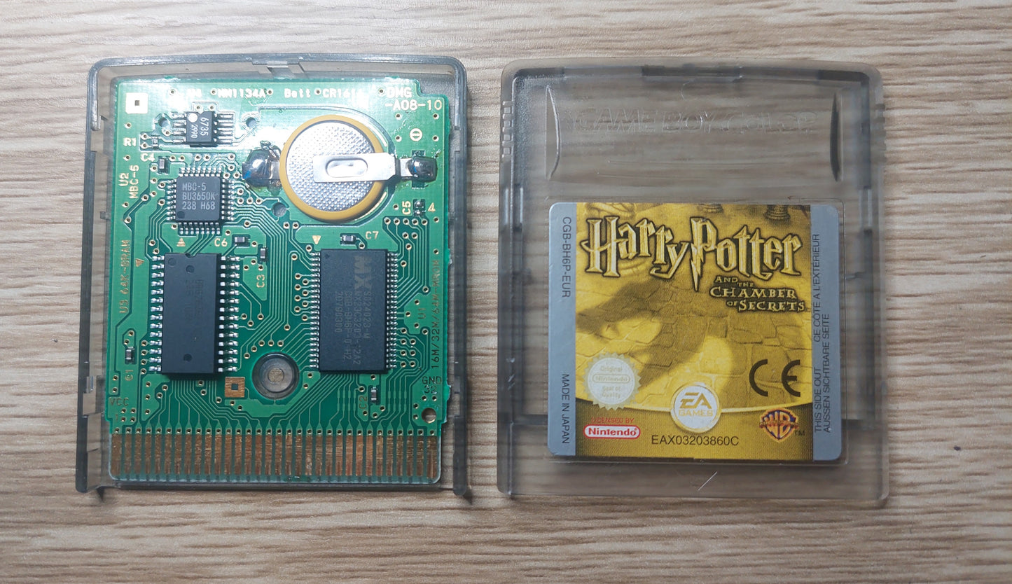 Harry Potter and the Chamber of Secrets [NEW SAVE BATTERY] - Game Boy Color