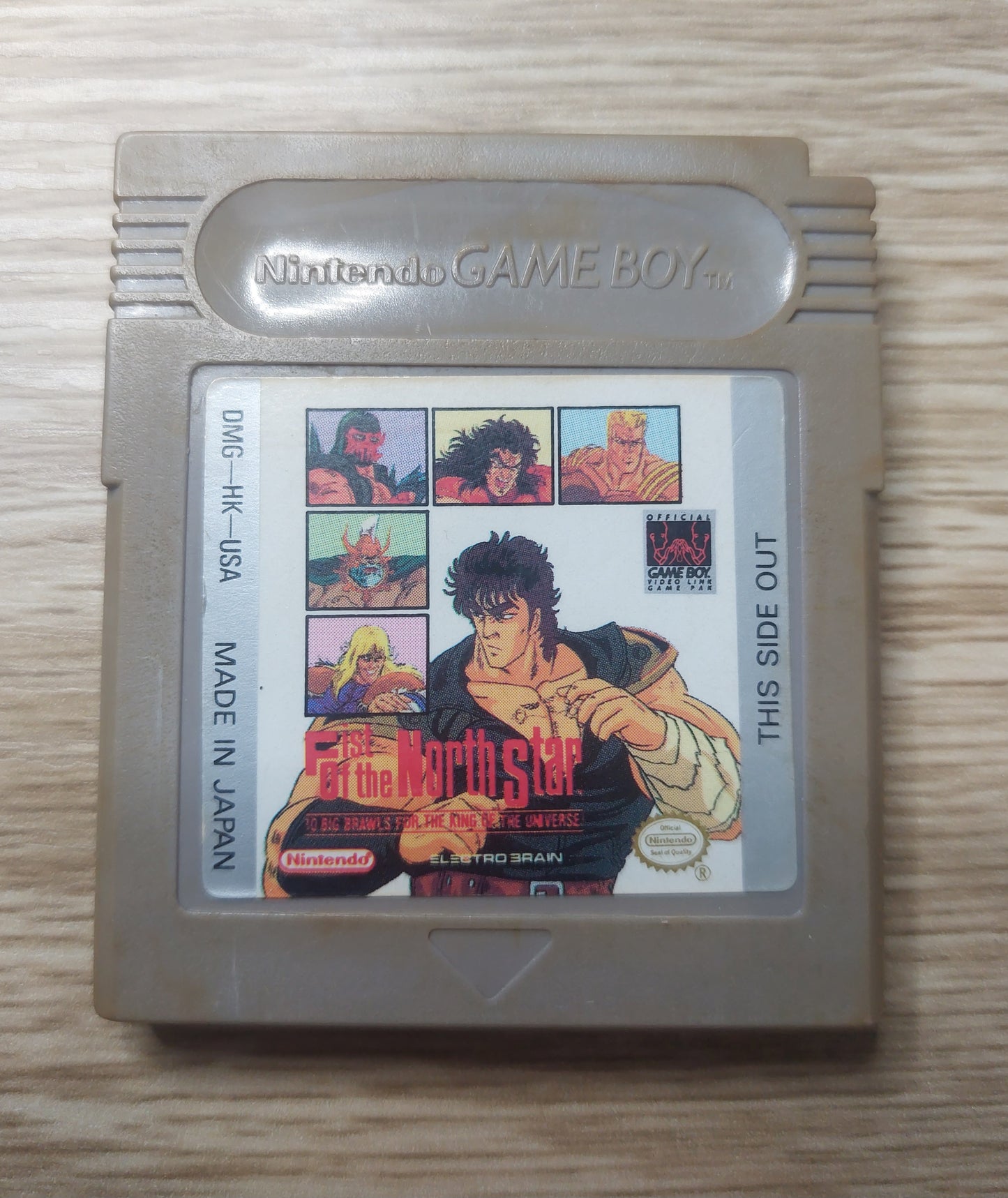 Nintendo Gameboy Fist of the North Star USA Tested/Cleaned