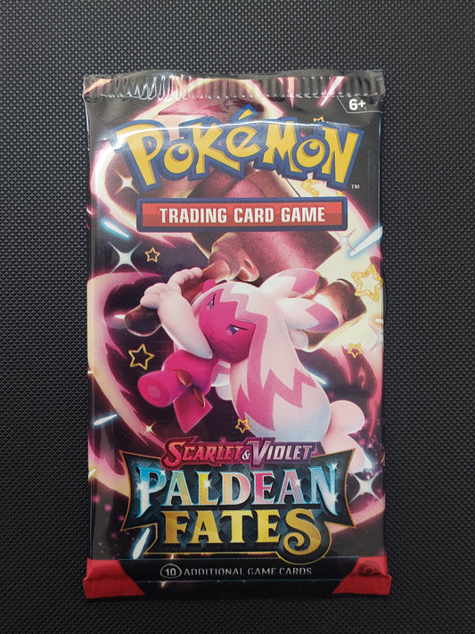 Pokemon Scarlet & Violet Paldean Fates  Booster pack.