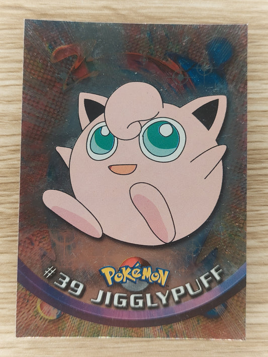 2000 Topps #39 Pokemon Jigglypuff Holo Good Condition SEE Pics