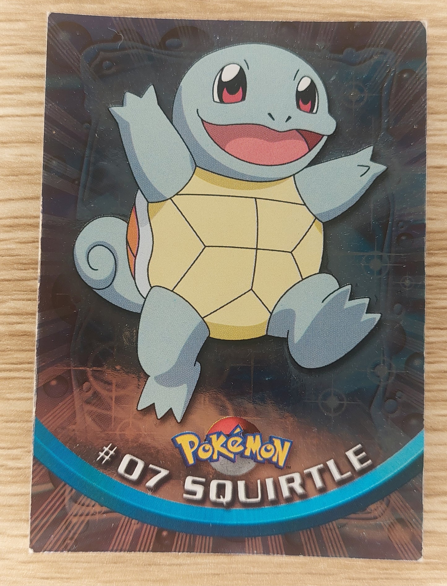 2000 Topps #07 Pokemon Squirtle Holo Good Condition SEE Pics