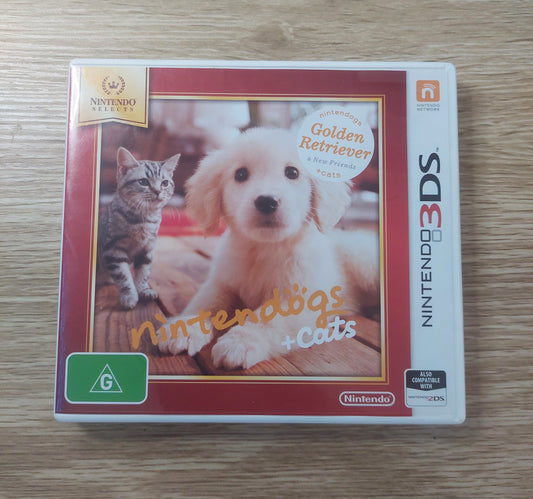 2011 Nintendo 3DS Nintendo's + CATS Golden Retriever Version Tested In Box