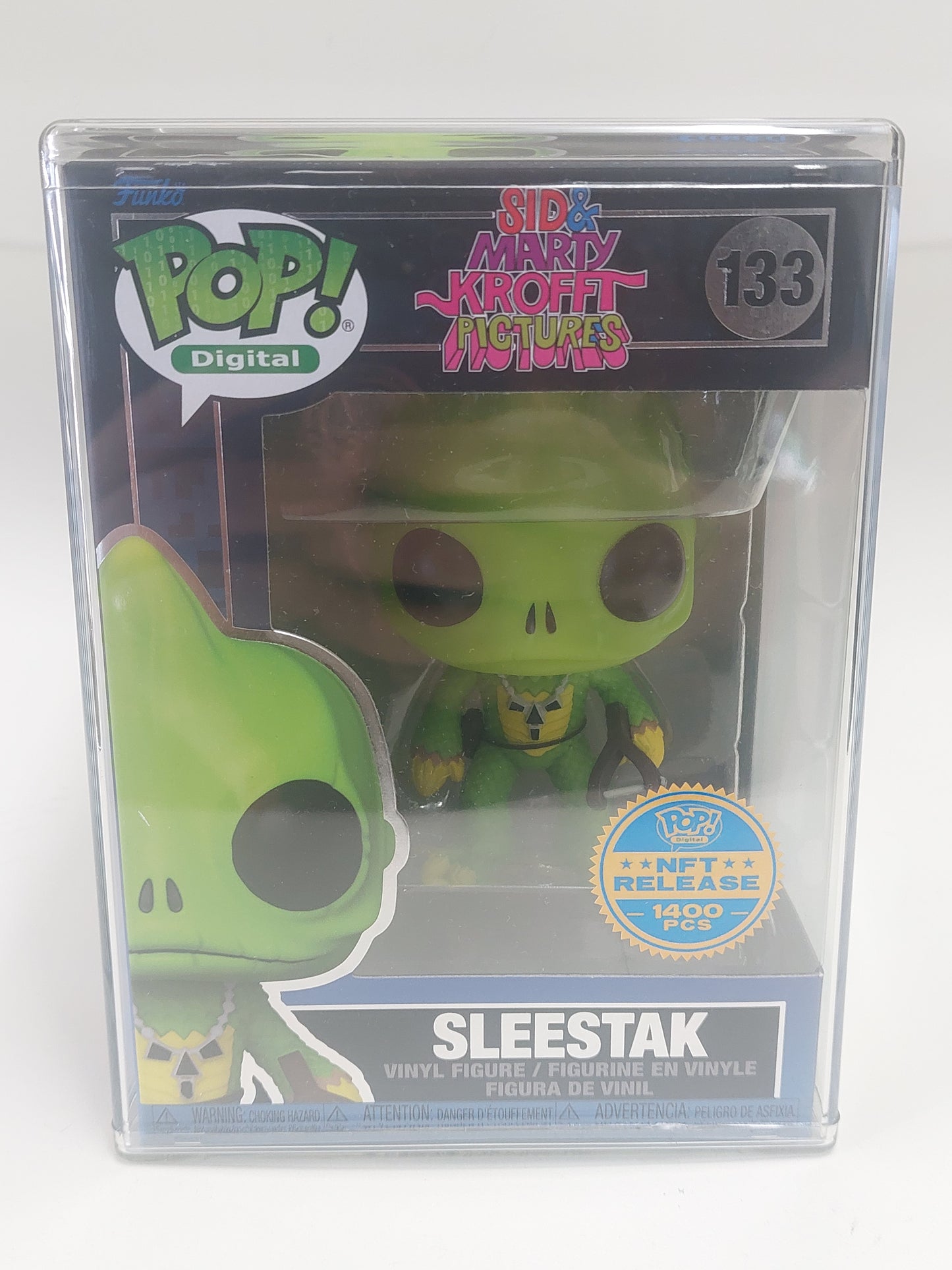 Funko Pop Sleestak Droppp Sid & Marty Krofft Legendary Exclusive #133 LE 1400 PC in Hard Stack