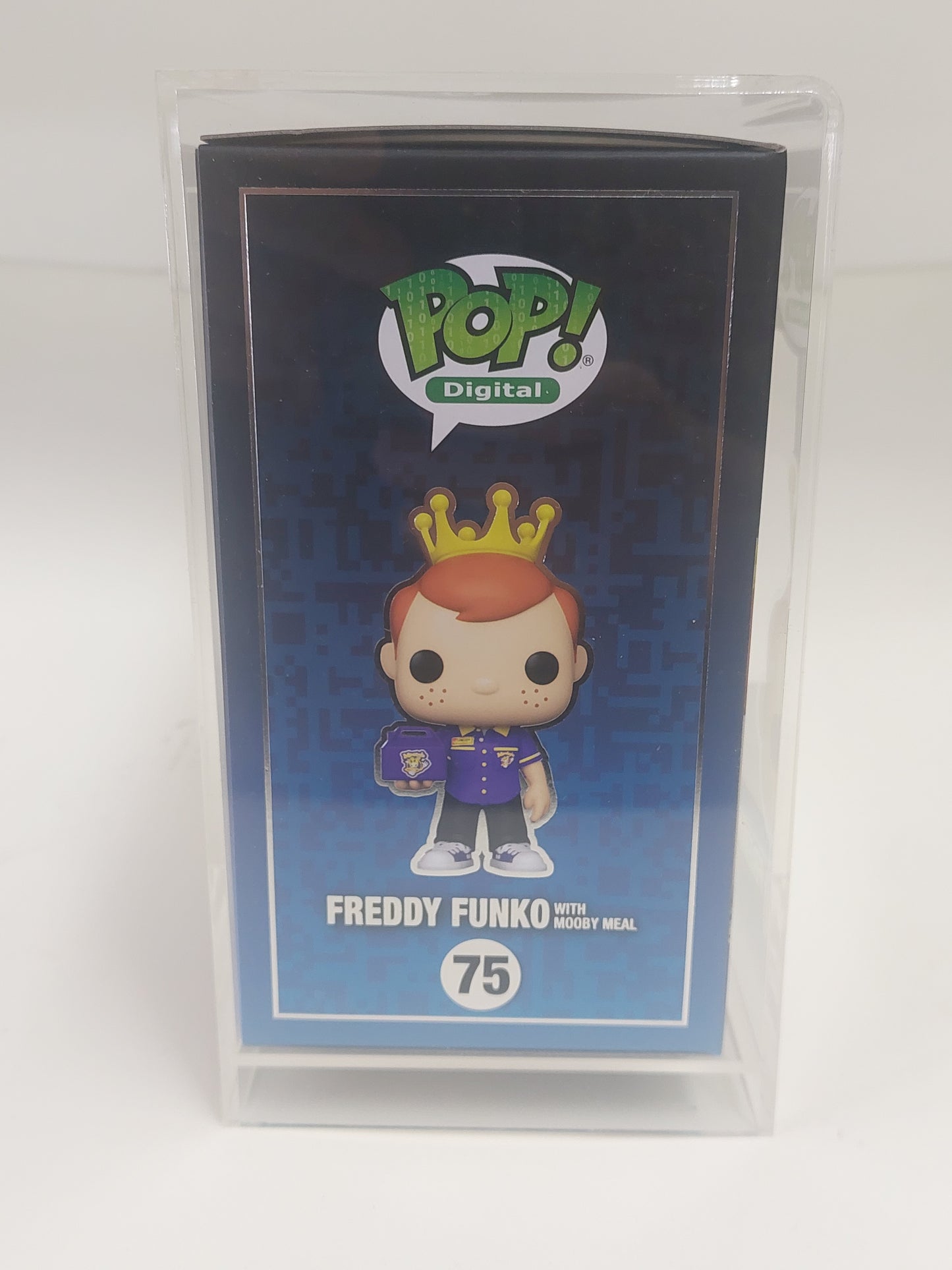 Funko POP! Digital Jay & Silent Bob Freddy Funko with Mooby Meal ROYALTY in Custom Case