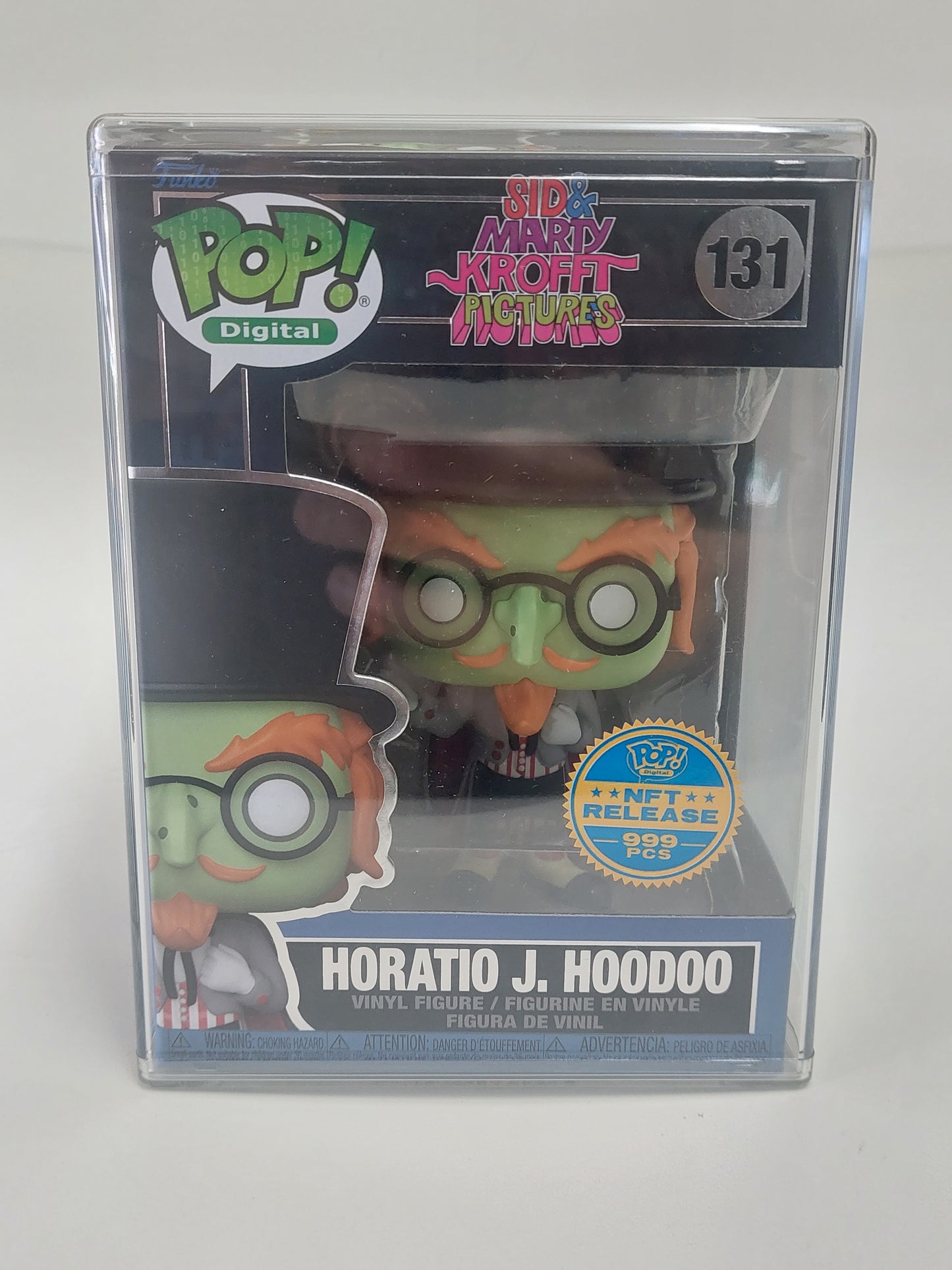 Funko Pop! Digital Horatio J. Hoodoo #131 GRAIL Sid & Marty Krofft LE 999 in Hard Stack