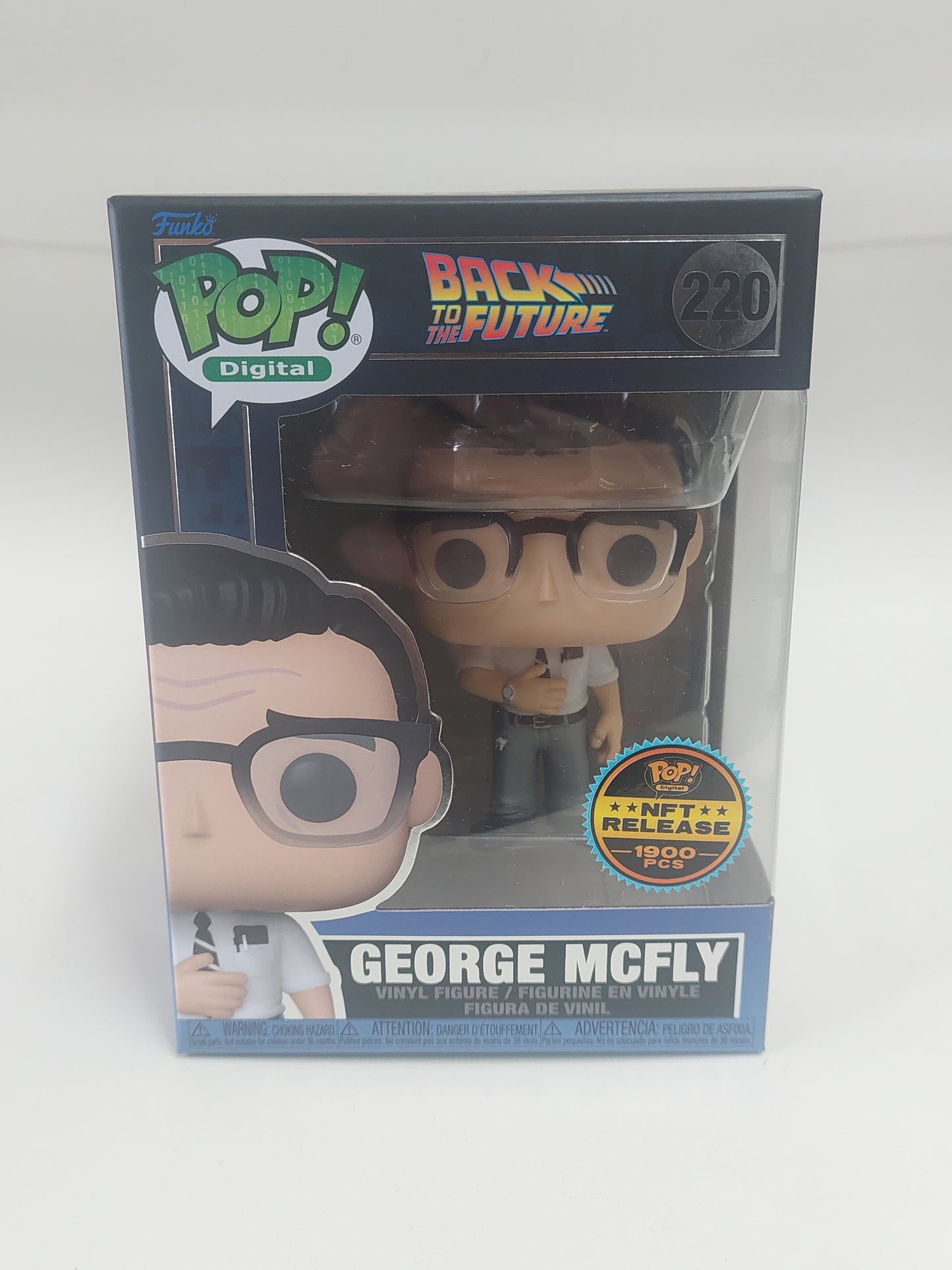 George Mcfly Back to the Future Digital Funko Pop! 220 LE 1900 Pieces