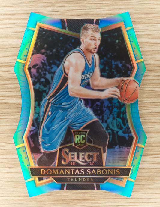 2016-17 Panini Select #194 Die Cut RC Domantas Sabonis Blue 198/199