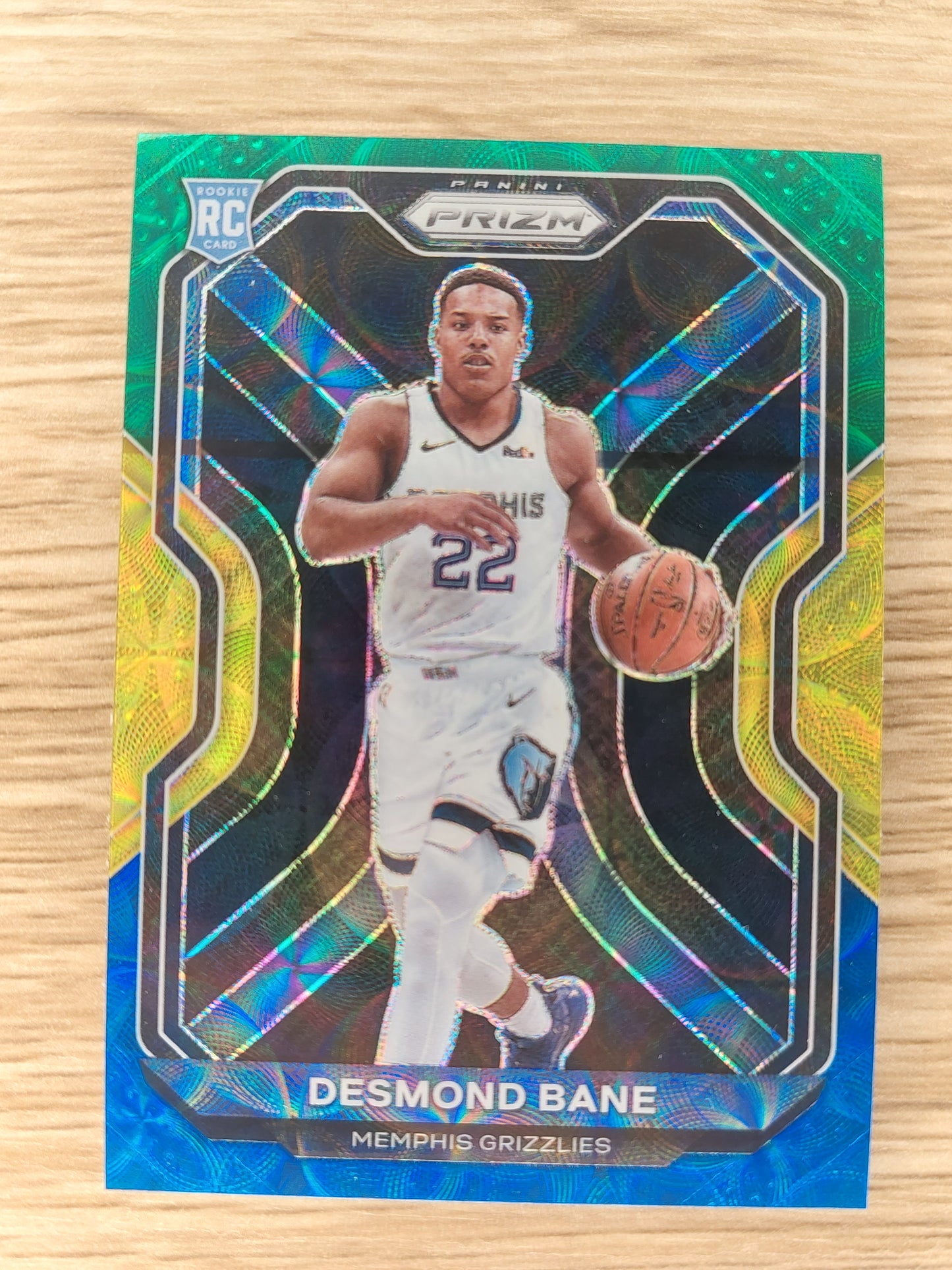 2020 Panini prizm NBA basketball Desmond Bane  RC  blue yellow green choice