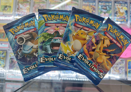 2016 Pokemon XY Evolutions Booster Pack Art Set