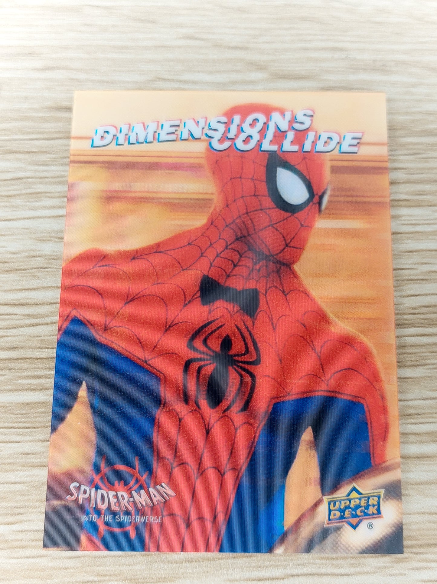 2022 Upper Deck Spiderman into the Spiderverse DC-22 SPIDERMAN Dimensions Collide Insert