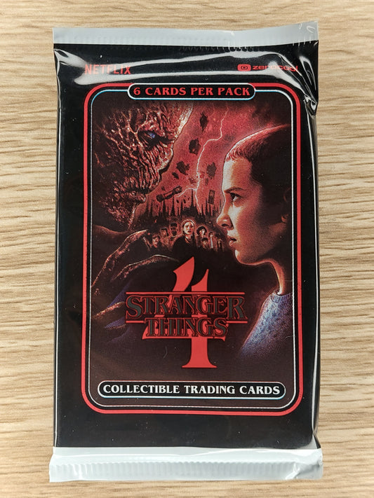 2023 Topps NETFLIX Zerocool Stranger Things Series 4 Hobby Box Pack