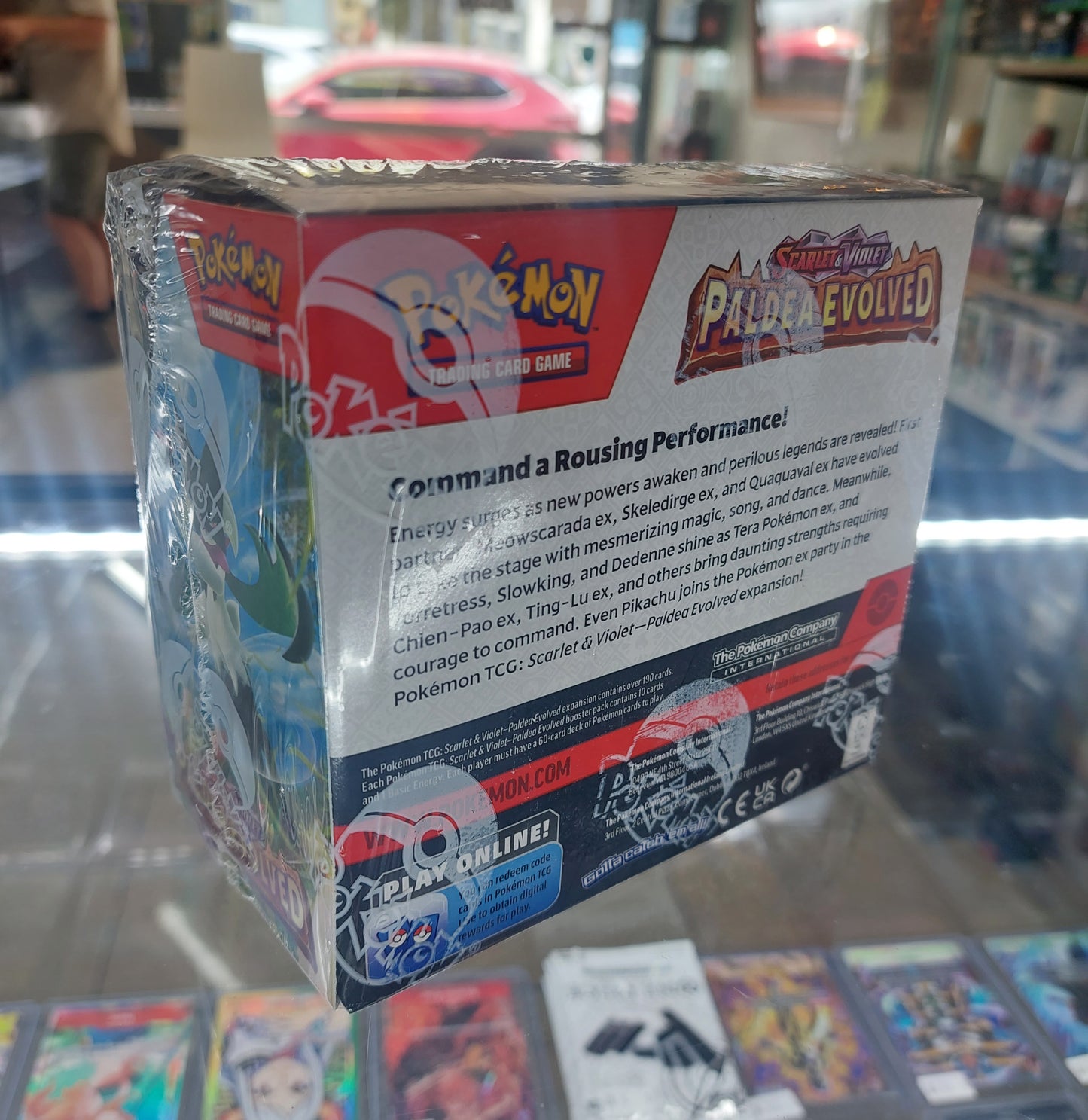 2023 Pokemon TCG S&V Paldea Evolved Booster Box - Sealed 36 packs.