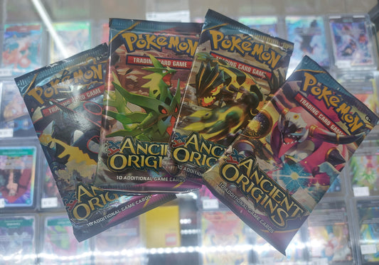 Pokemon XY Ancient Origins Sealed Booster Pack Art Set