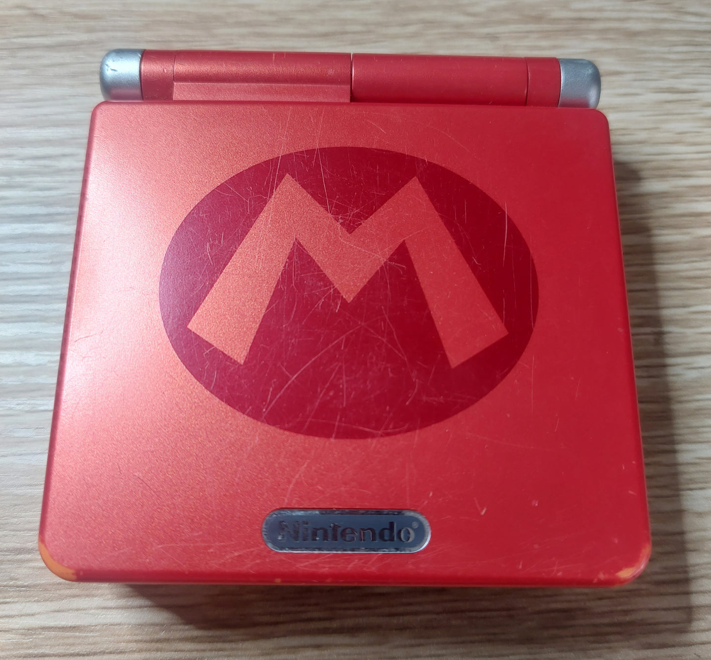 Original Nintendo Gameboy Advance SP Mario Edition in Good Condition, NEW Battery, Tested Inc.charger.