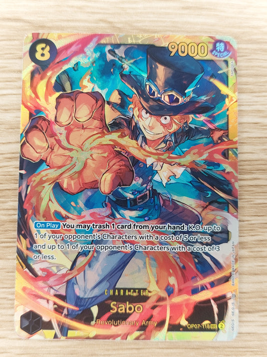 Sabo OP07-118 - SEC - 500 Years in the Future - One Piece Card - English