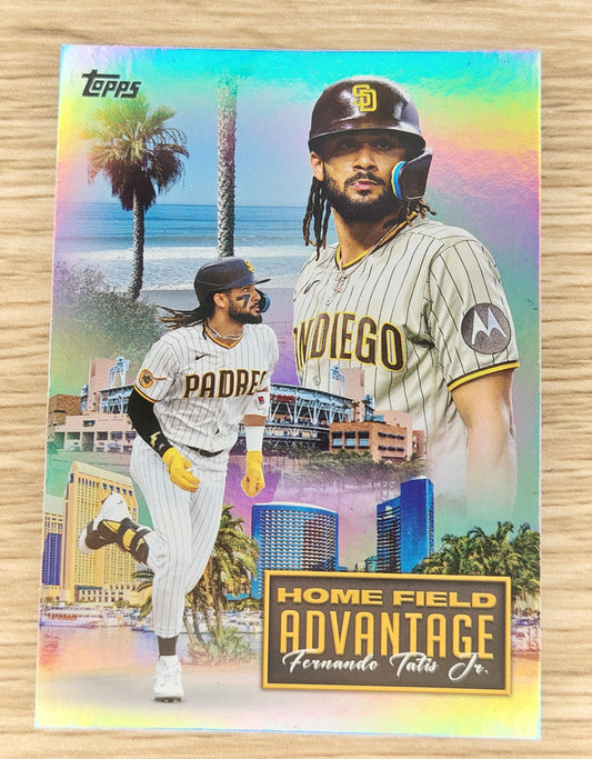 FERNANDO TATIS JR  2024 Topps Series 1 Home Field Advantage Padres