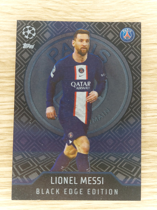 Topps 466 Lionel Messi Black Edge Edition