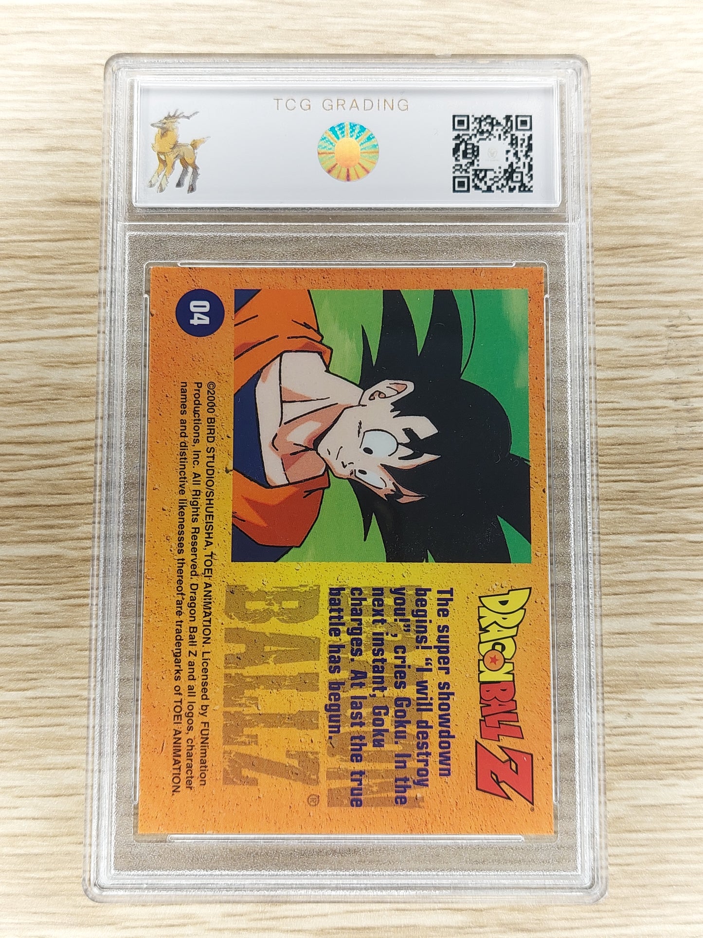 2000 Artbox Dragon Ball Z #04 The Super Showdown Begins TCG 9