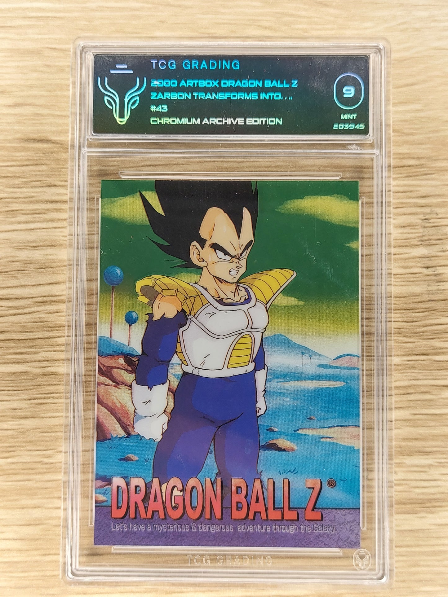 2000 Artbox Dragon Ball Z #43 Zarbon Transforms.. TCG 9