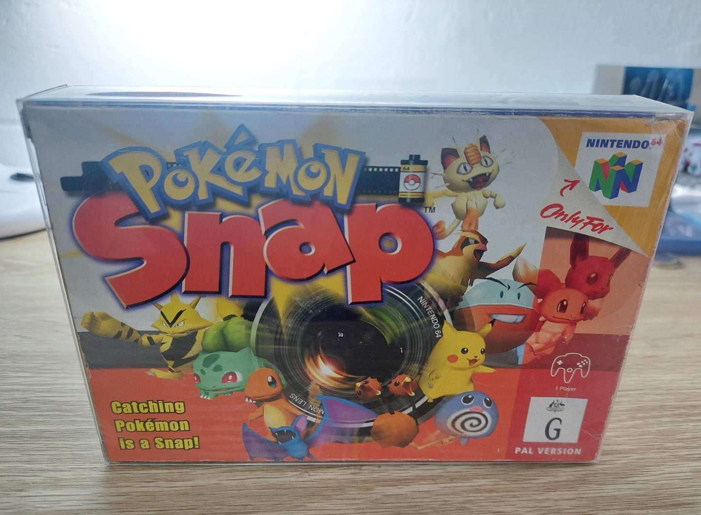 1999 Nintendo N64 (NUS-006)Boxed Pokemon Snap PAL