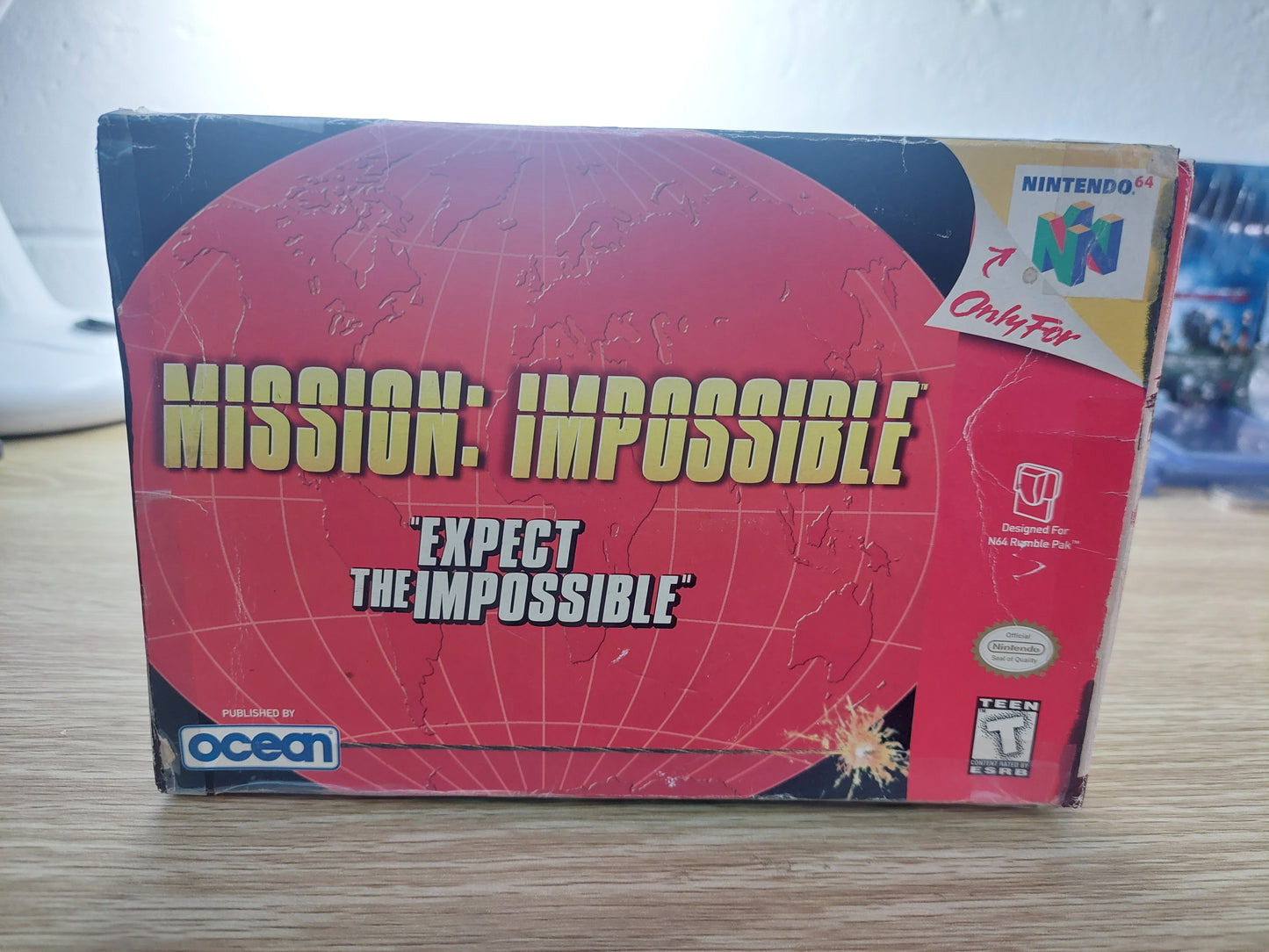 1996 Nintendo N64 (NUS-006 USA)Mission Impossible Boxed no insert.