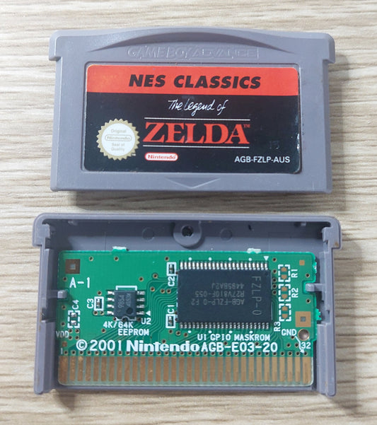 NES Classics: The Legend of Zelda for Game Boy Advance *100% ORIGINAL* GBA