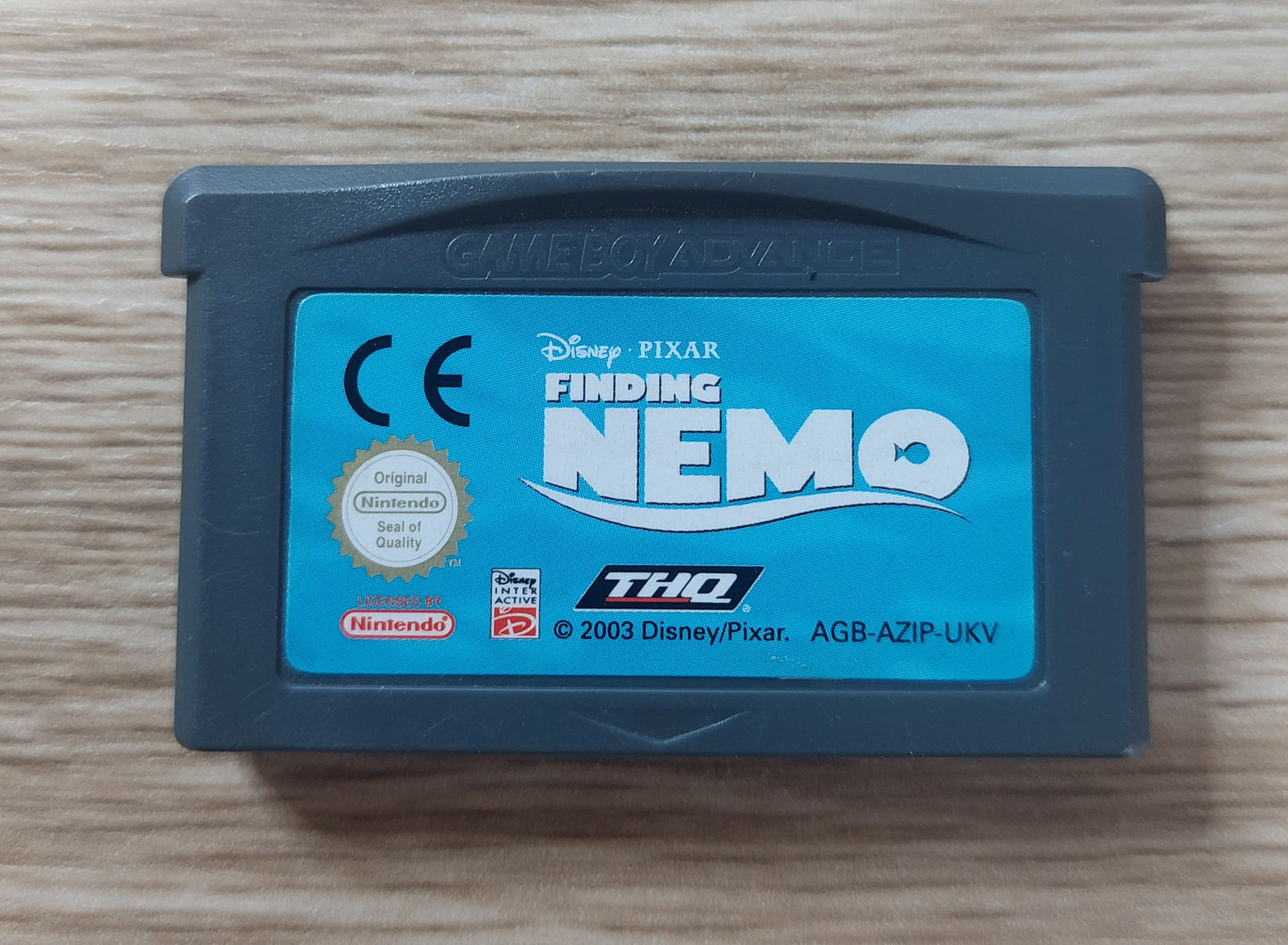 2003 Nintendo Gameboy Advance Finding Nemo UKV PAL Cart Tested/Cleaned