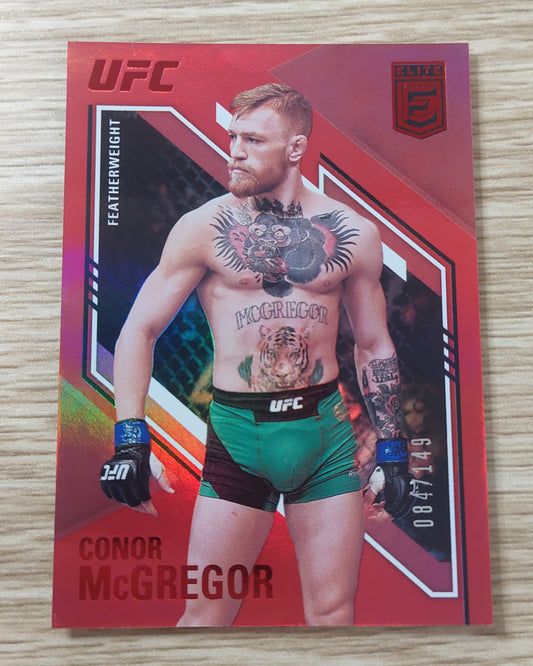 2021 Panini-Chronicles Elite UFC #155 Conor McGREGOR Red 084/149