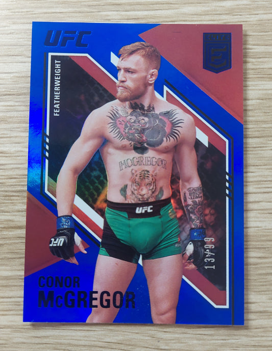 2021 Panini-Chronicles Elite UFC #155 Conor McGREGOR Blue 13/99