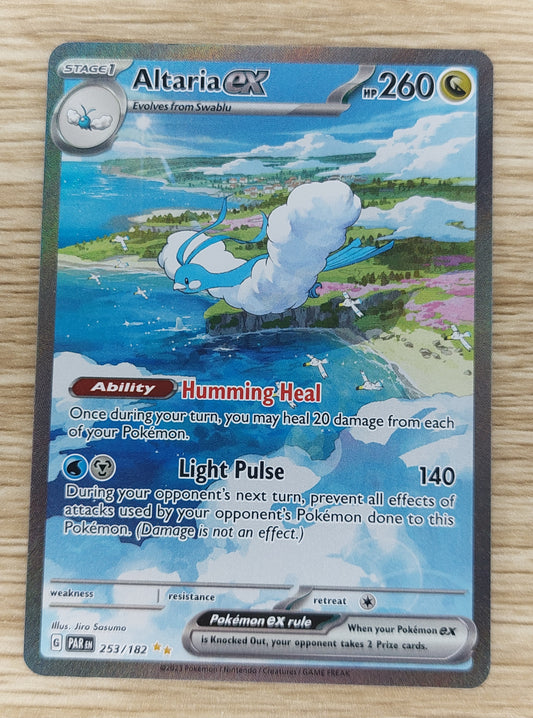 Altaria EX 253/182 Special Illustration Rare SIR Paradox Rift Pokémon Card