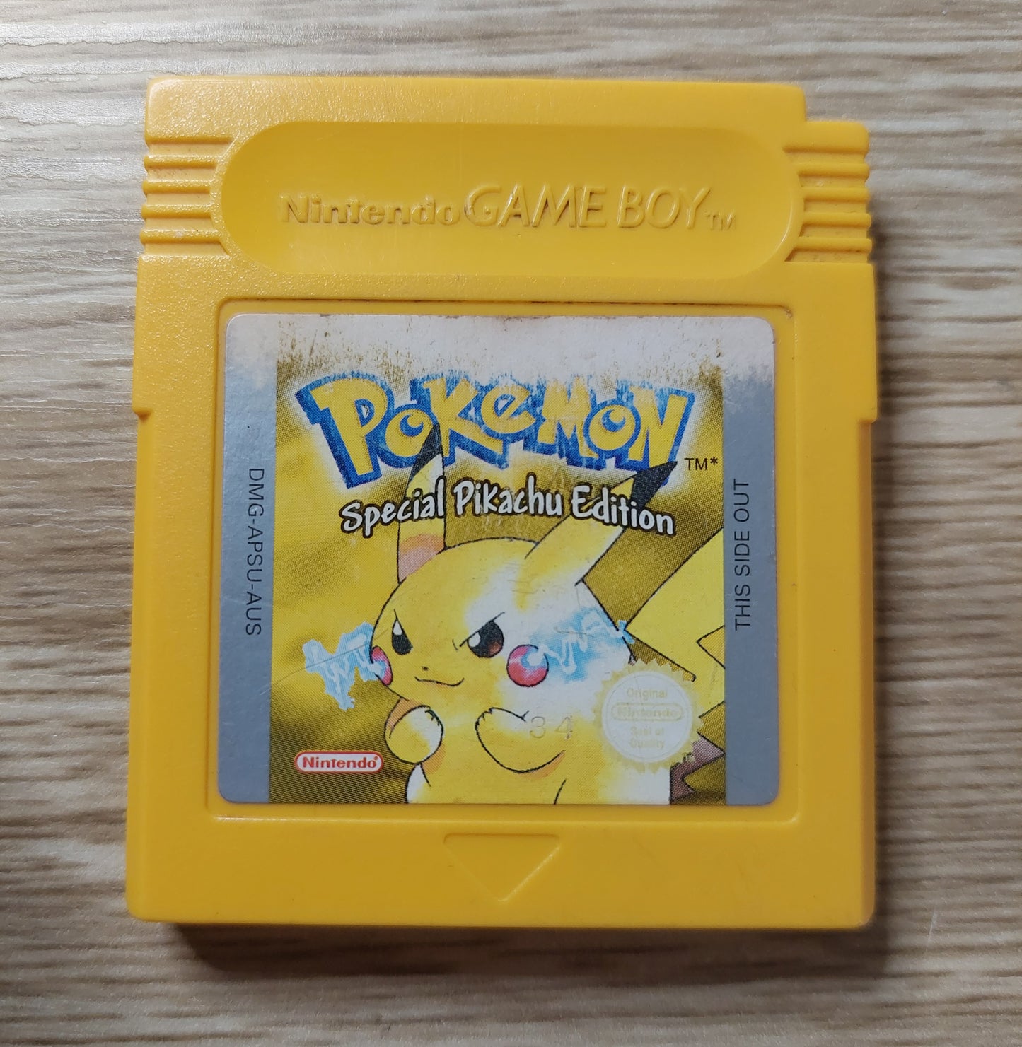 Pokemon Yellow Special Pikachu Edition for Game Boy *100% ORIGINAL* NEW BATTERY