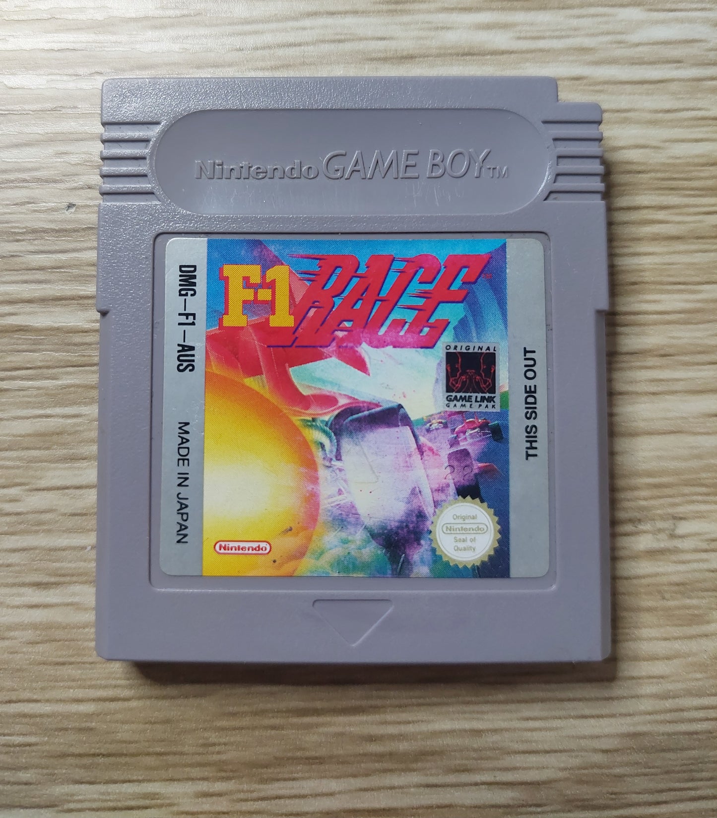 Nintendo Gameboy Cartridge - F1 Race Cleaned/Tested & New Save Battery Installed