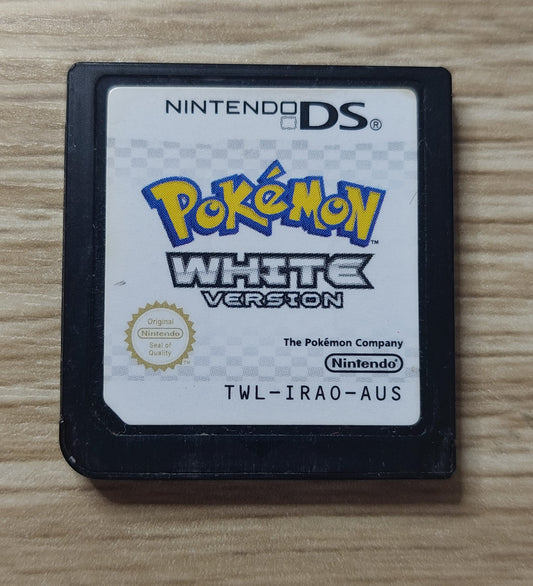 Nintendo DS POKEMON White Version Cart Only AUS