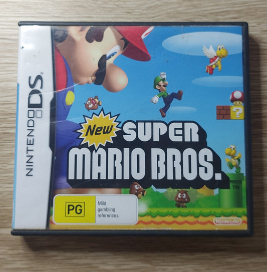 2006 Nintendo DS New Super Mario Bros. No Book Tested AUS PAL