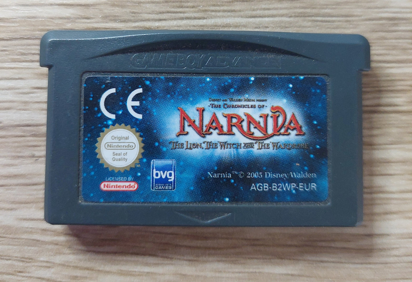 2003 Nintendo Gameboy Advance The Chronicles of Narnia EUR Cart Tested