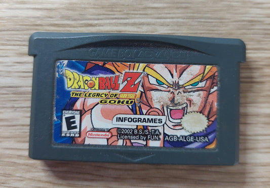 Nintendo Game Boy Advance GBA Dragon Ball Z The Legacy of GOKU USA Tested