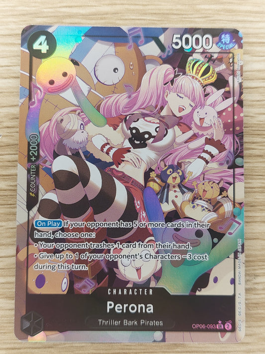 One Piece Wings of the Captain OP06-093 Perona SR Alt