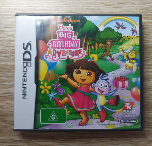 Nintendo DS Dora's Big Birthday Adventure EUR Tested CIB