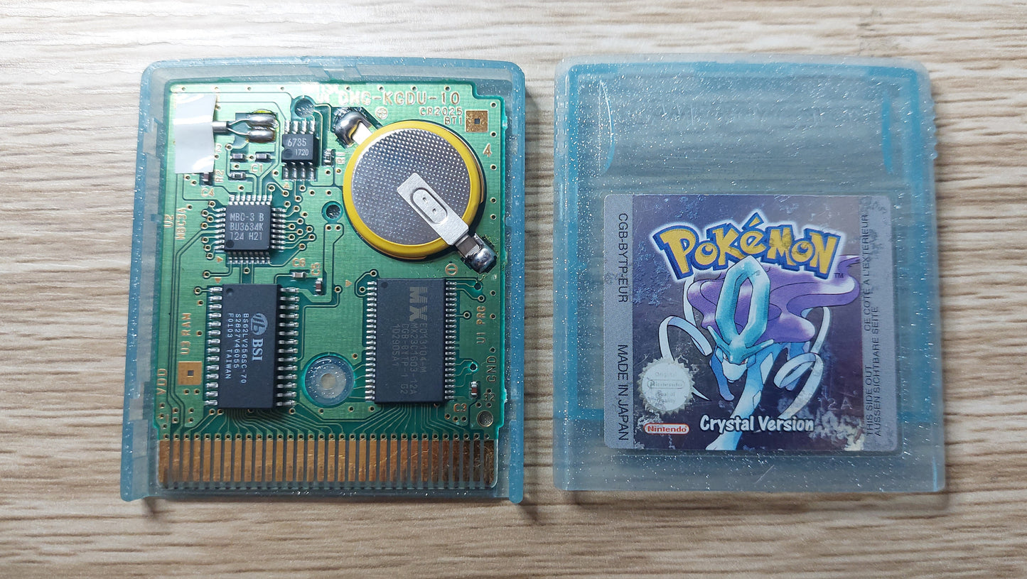 Nintendo Gameboy Color Pokemon Crystal Version EUR PAL TESTED NEW Save Battery