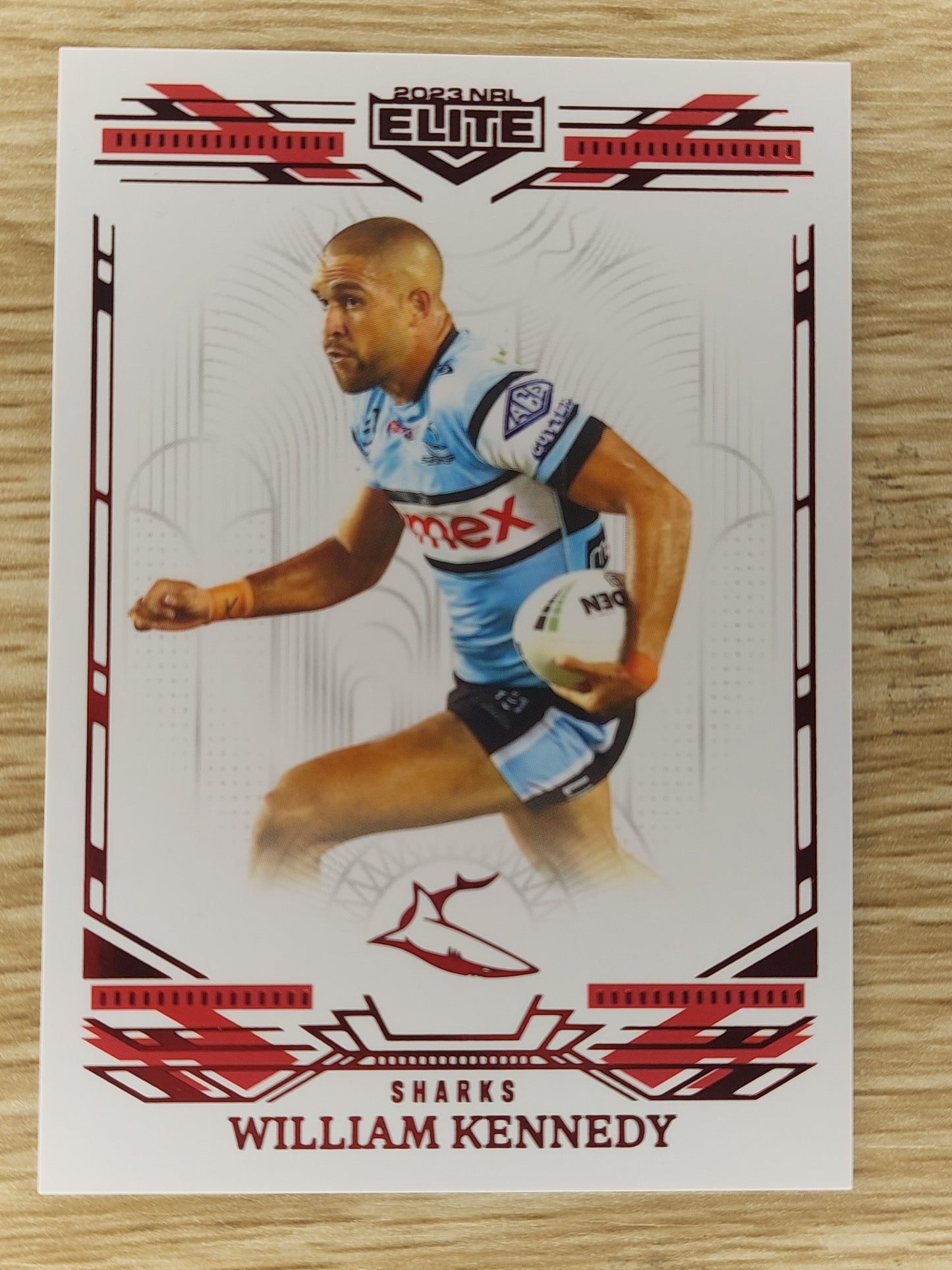 2023 NRL ELITE Mojo Ruby MR 031 William Kennedy Sharks 28/44