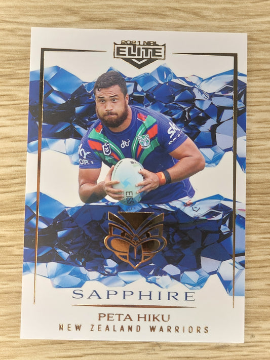 2021 NRL ELITE Mojo Sapphire Peta Hiku MS 132 03/23