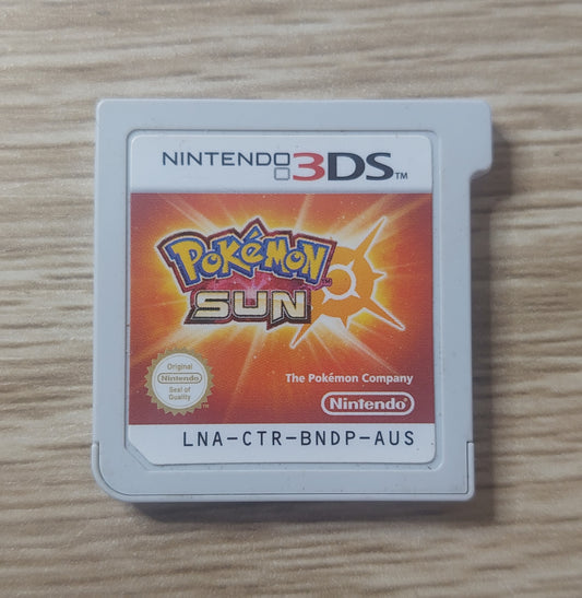 Nintendo 3DS POKEMON Sun  Cart Only AUS