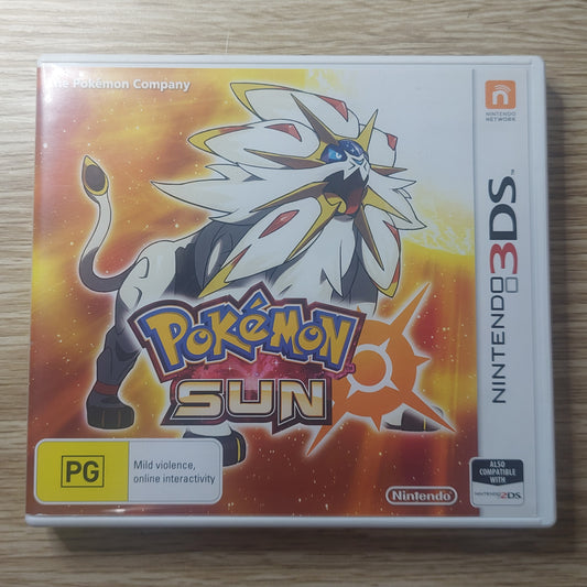 Nintendo 3DS POKEMON Sun   AUS PAL Tested Boxed VGC