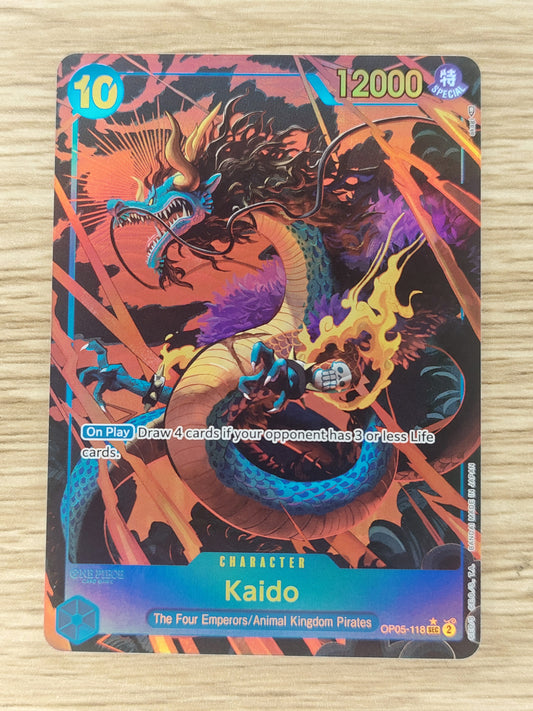 One Piece TCG Awaking of the New Era OP05-118 KAIDO SEC ALT