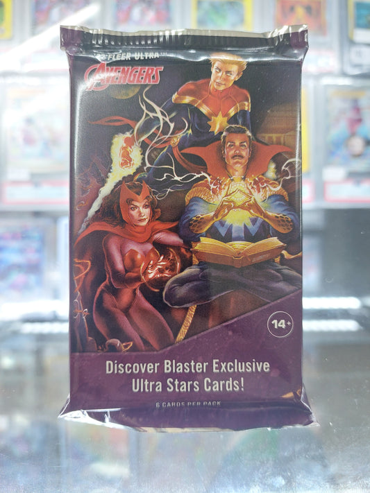 2022 UPPER DECK MARVEL FLEER ULTRA AVENGERS BLASTER BOX PACK (6 CARDS)