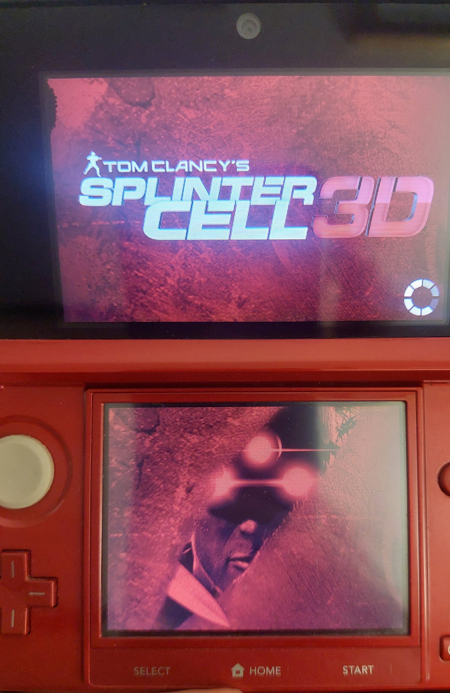 Nintendo 3DS Tom Clancy's Splinter Cell 3D EUR Cart Tested