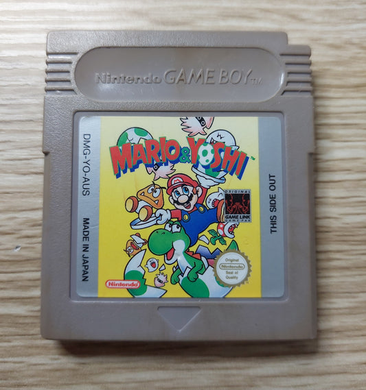 Nintendo Gameboy Mario & Yoshi Cart Only AUS Tested